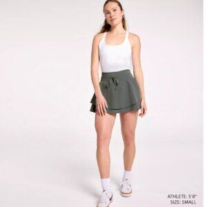 DSG Women's Knit Waistband Stride Skort NWT size XXL Green